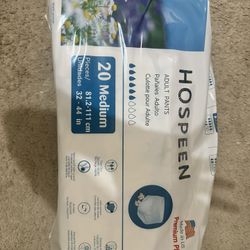 4 Package Hospeen Adult Pampers Pants Size M ( Pack Of 4 Packages)