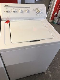 Used kenmore heavy duty washer. 1 year warranty