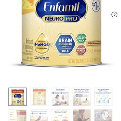 Diapers And Enfamil Formula