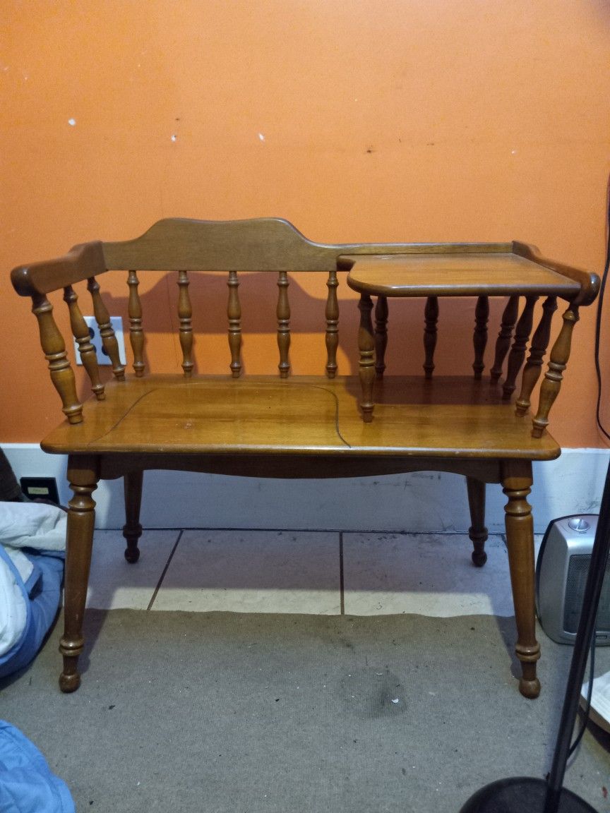 Ethan allen gossip bench deals
