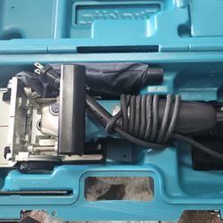 6 Amp Corded Plate Joiner with Dust Bag and Tool Case