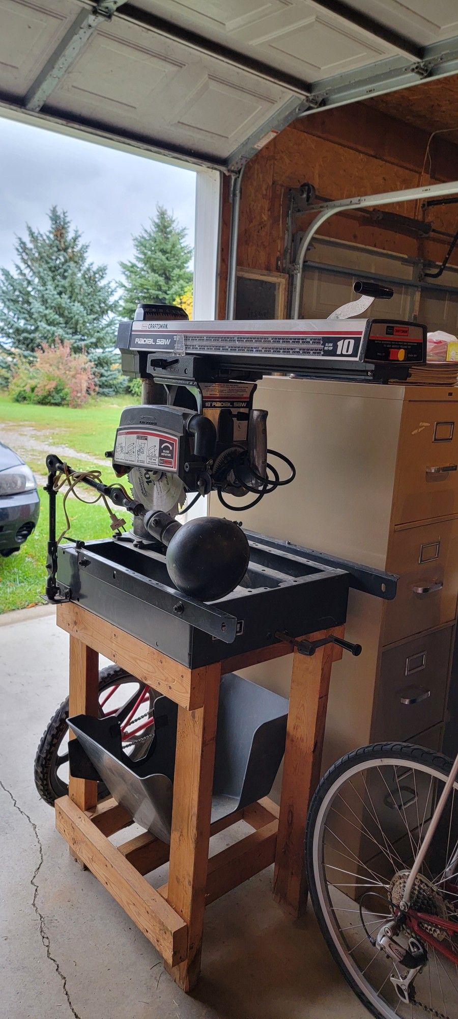 Craftsman 10" 2.5hp Radial Arm Saw