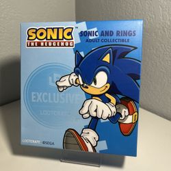 Sonic The Hedgehog : Sonic and Rings Adult Collectible Loot Crate Exclusive