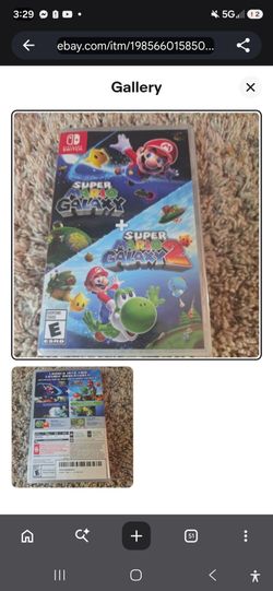 Super mario galaxy 1 amd 2 for Nintendo switch