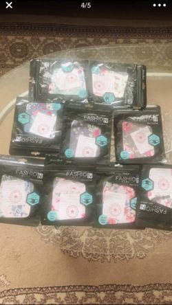 9pc washable flora mask ，original $30 brand new