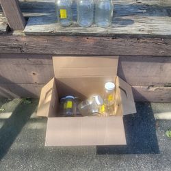 Free glass jars