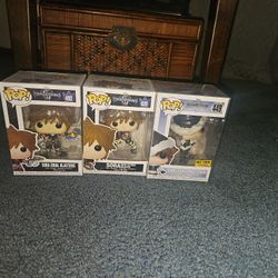 Sora Kingdom Hearts FUNKO POP 3 set