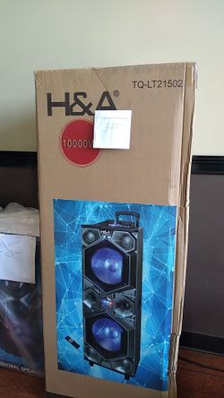 H &A Bluetooth speaker and headphones