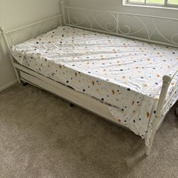 Day Bed With Mattresses - Used Once - Brand New! 