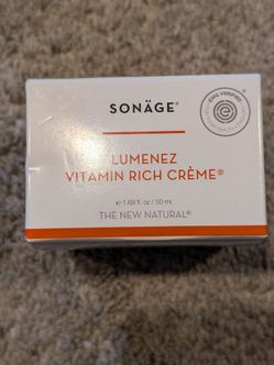 Brand new Sonage lumenez  vitamin rich cream