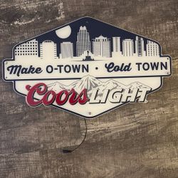 Orlando Coors Beer LED Sign Decor SPECIAL EDITON
