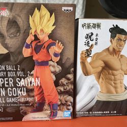 Dragon Ball Z Collectible Figures $20 Each Or $35 For Both 