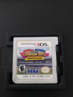 Nintendo 3DS Mario and sonic London olympics