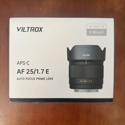 VILTROX AF 25/1.7 E