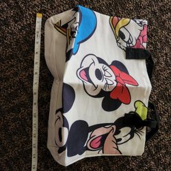 Disney characters design tote bag
