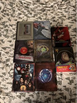 Marvel Blu Ray Steelbooks