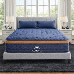 Brooklyn Bedding Aurora Luxe Cooling Full Mattress | Premium Hybrid. $370