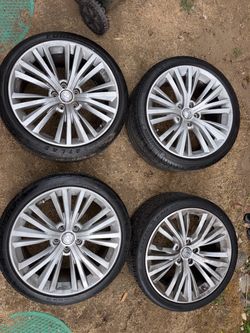 5x114.3 OEM Wheels with Tires Set of 4