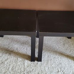 Ikea Black Small Coffee Table- 2