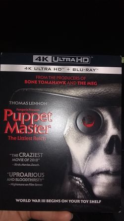 4K Puppet Master 4K HD + Digital