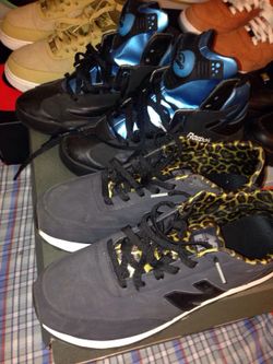Reeboks and new balances