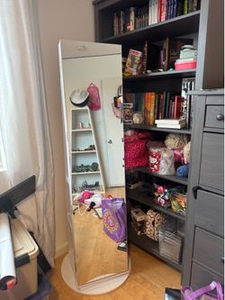 Mirror Jewelry Cabinet 360 Spin