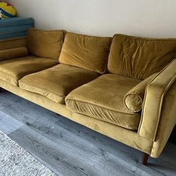 Cool Couch- Gold Yellow