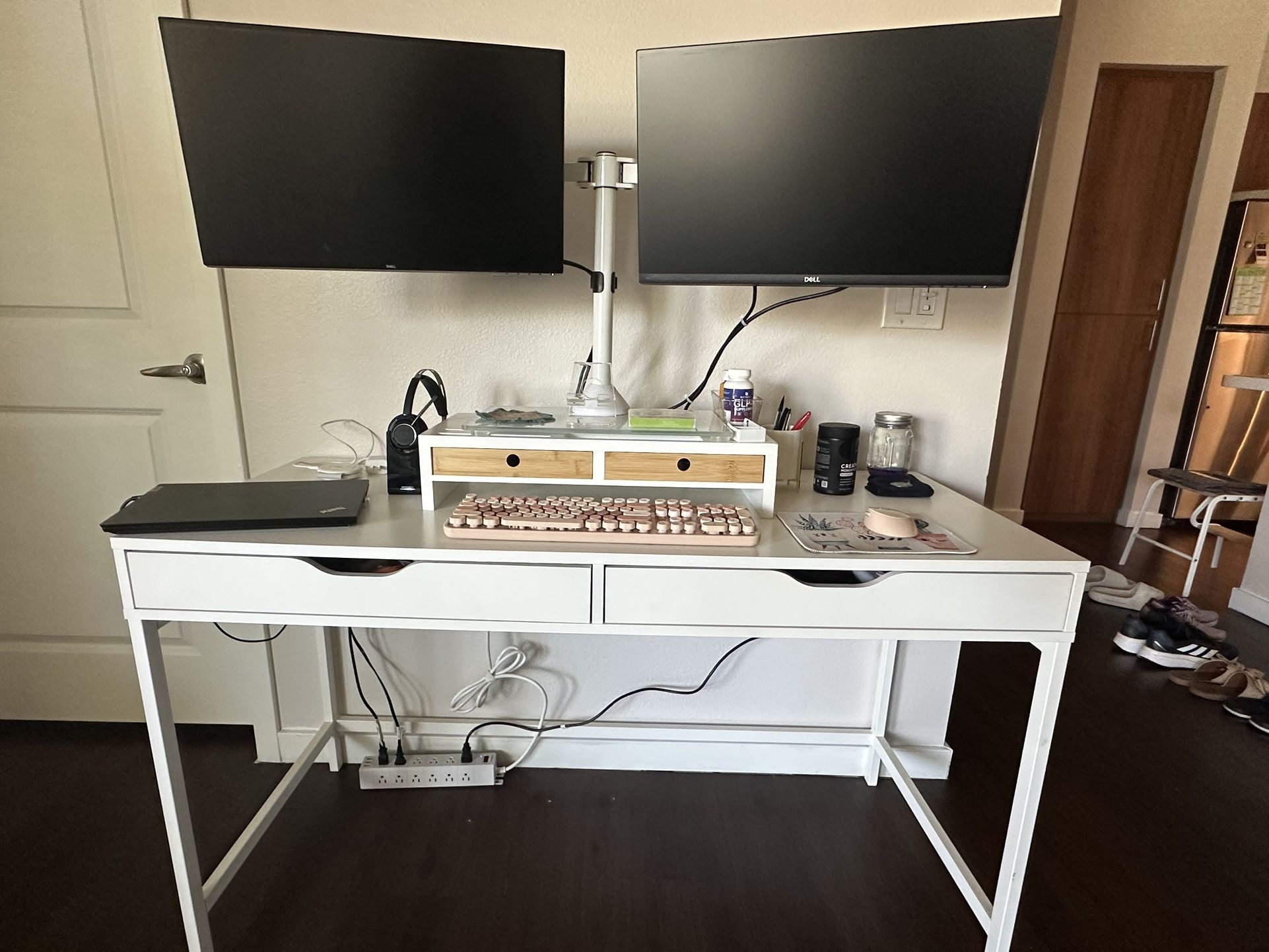 IKEA Alex Desk In White