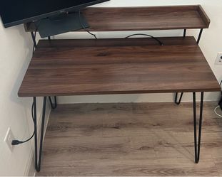 Brown Computer Desk