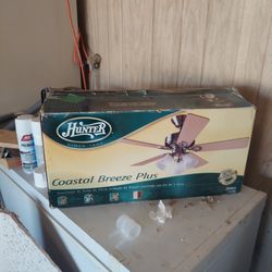 Brand new hunter's sailing fan 3 book setting.