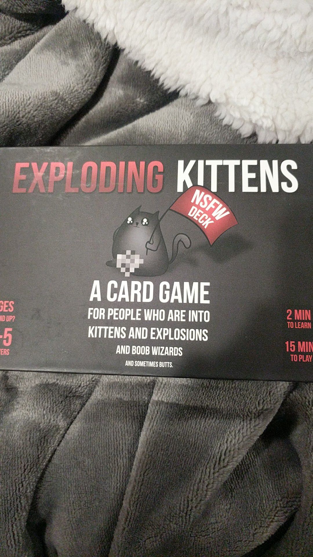 Exploding kittens board game