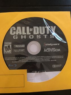 Call of duty ghosts for PS3