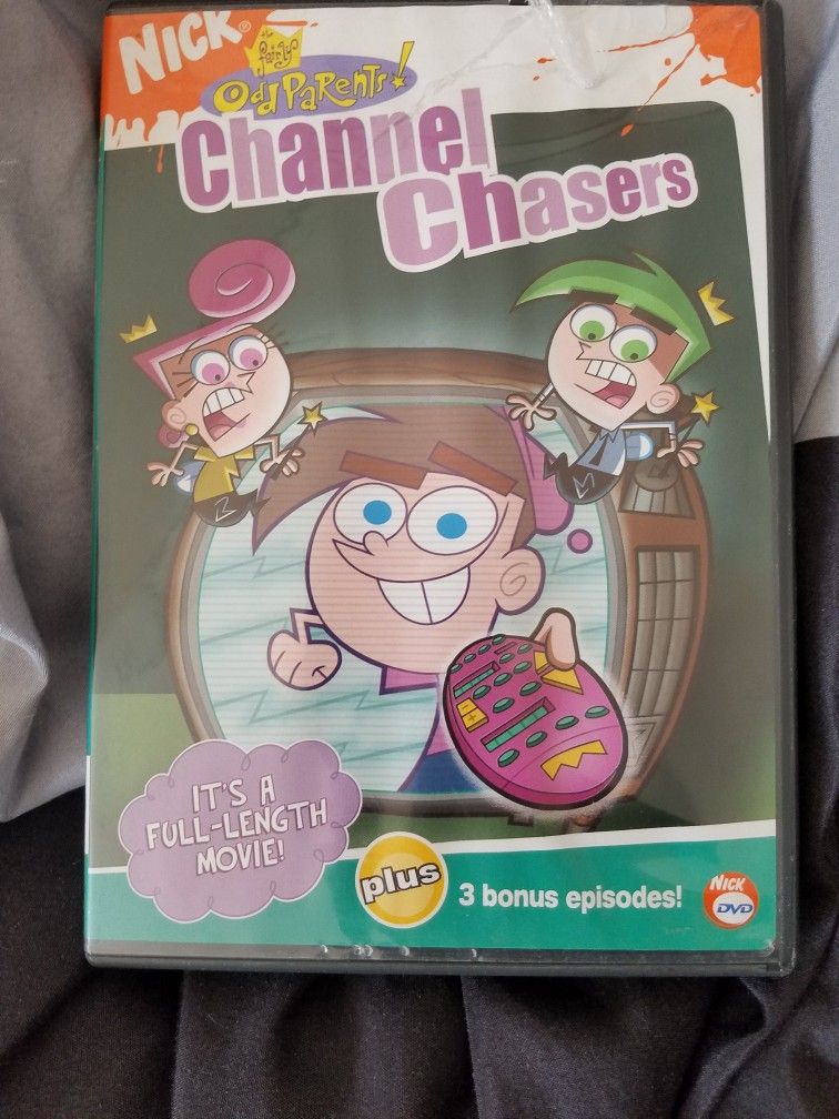 The Fairly odd Parents Channel Chasers Dvd