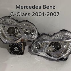 Mercedes Benz C-Class 2001-2007 Headlights