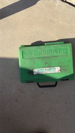 Greenlee knockout punch