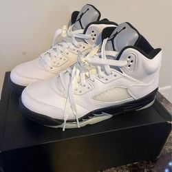 Air Jordan 5 Retro White Black
