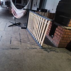 Twin Bedframe With Mattress 
