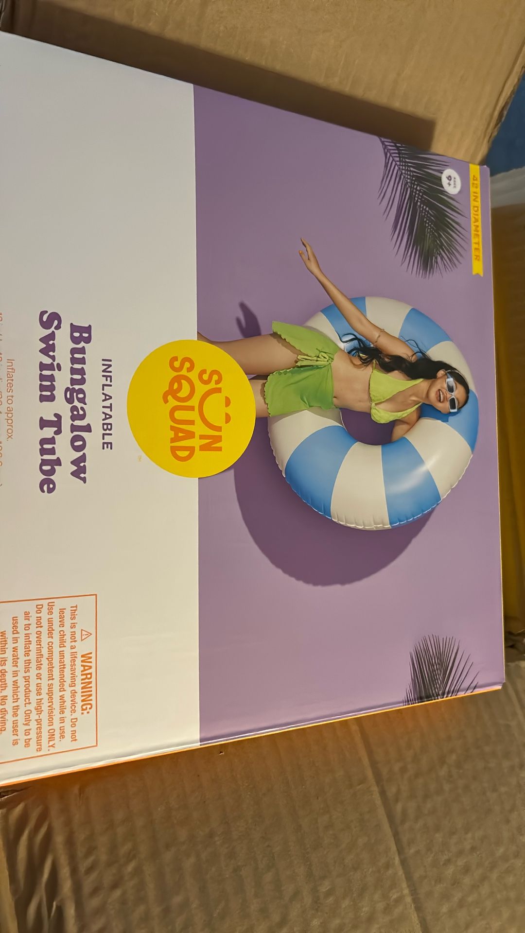 Pool Floats Still In The Box Not Opened