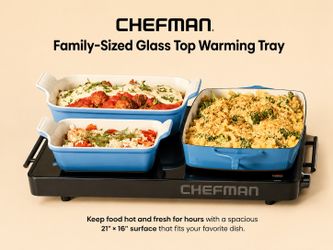 Chefman top warming tray