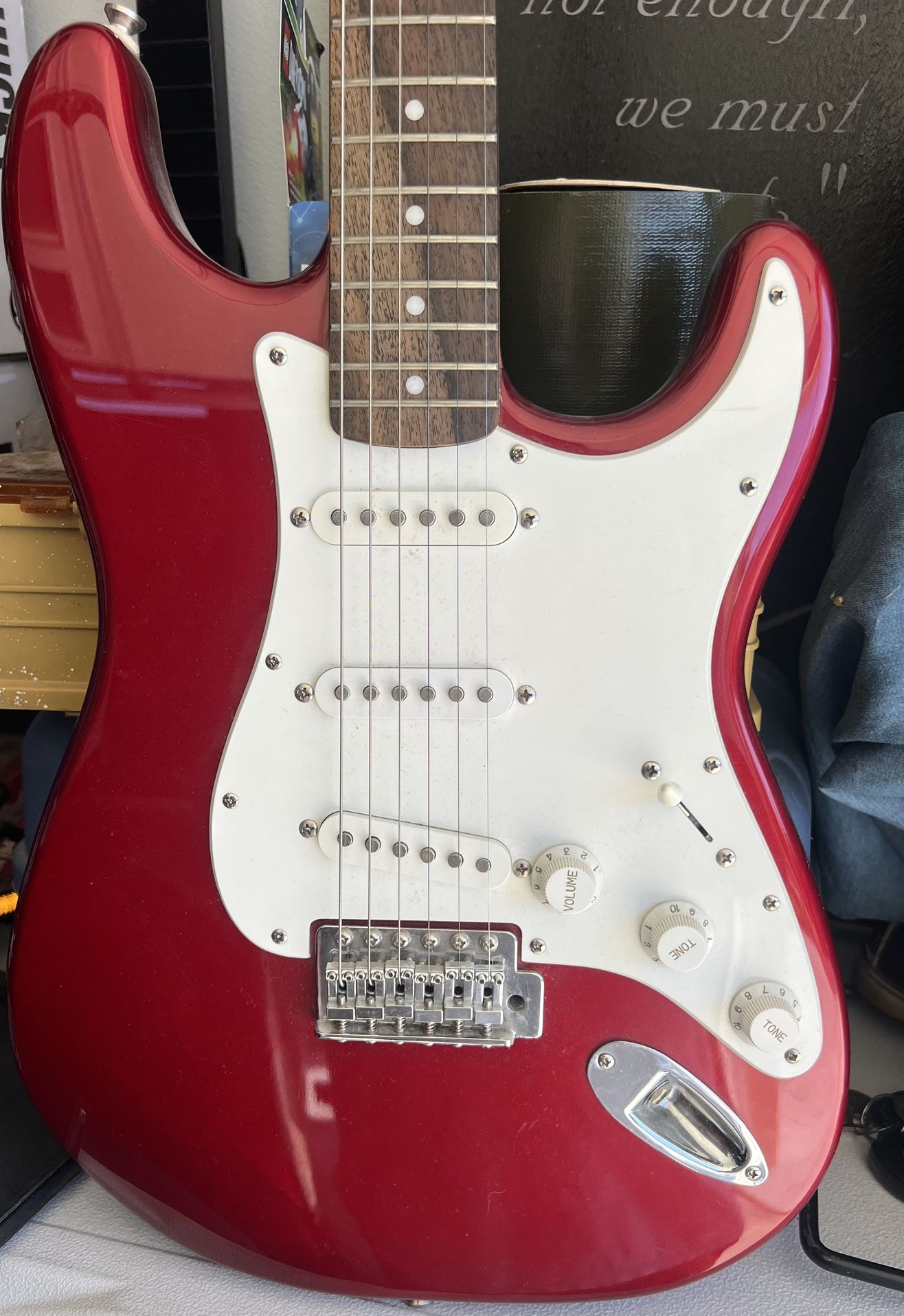 Squire Strat By Fender Guitar