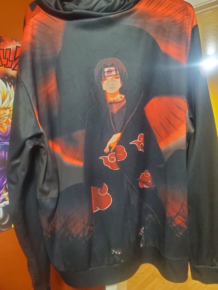 Itachi Zip Hoodie 3d XL
