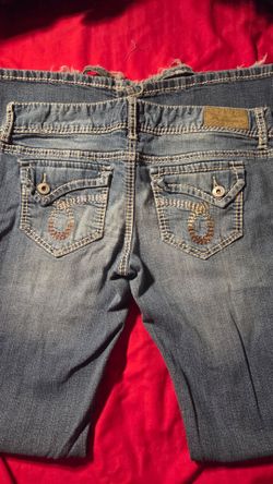 Vintage premiere flared jeans, size 5/6