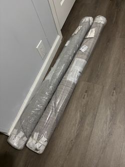 Rolled Area Rugs in Original Packaging – Set of 2