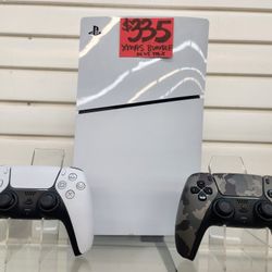 Ps5 Slim Digital, 2 Controllers, All Cables