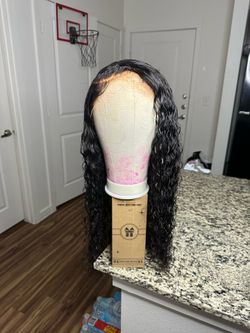 30 inch 5x5 closure water wave wig 💕