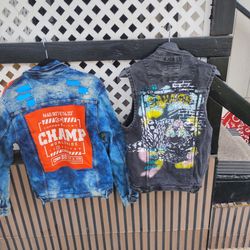 Men's Levi jacket and vest