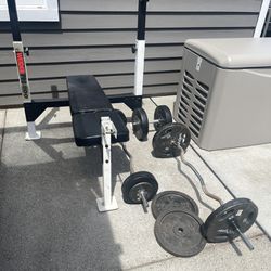 1 Inch Standard Weightlifting Set