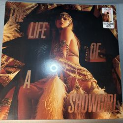 Taylor Swift - The Life of a Showgirl The Crowd is Your King Edition (Summertime Spritz Pink Shimmer Vinyl, Target Exclusive)