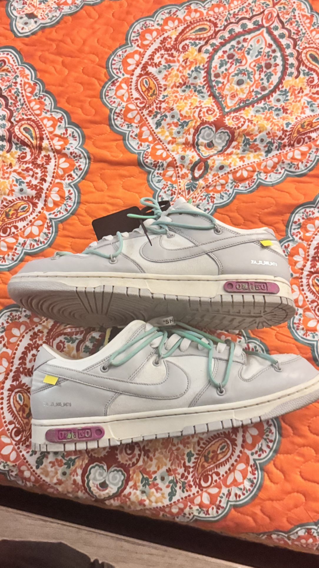 Off White Lot 4 Dunks