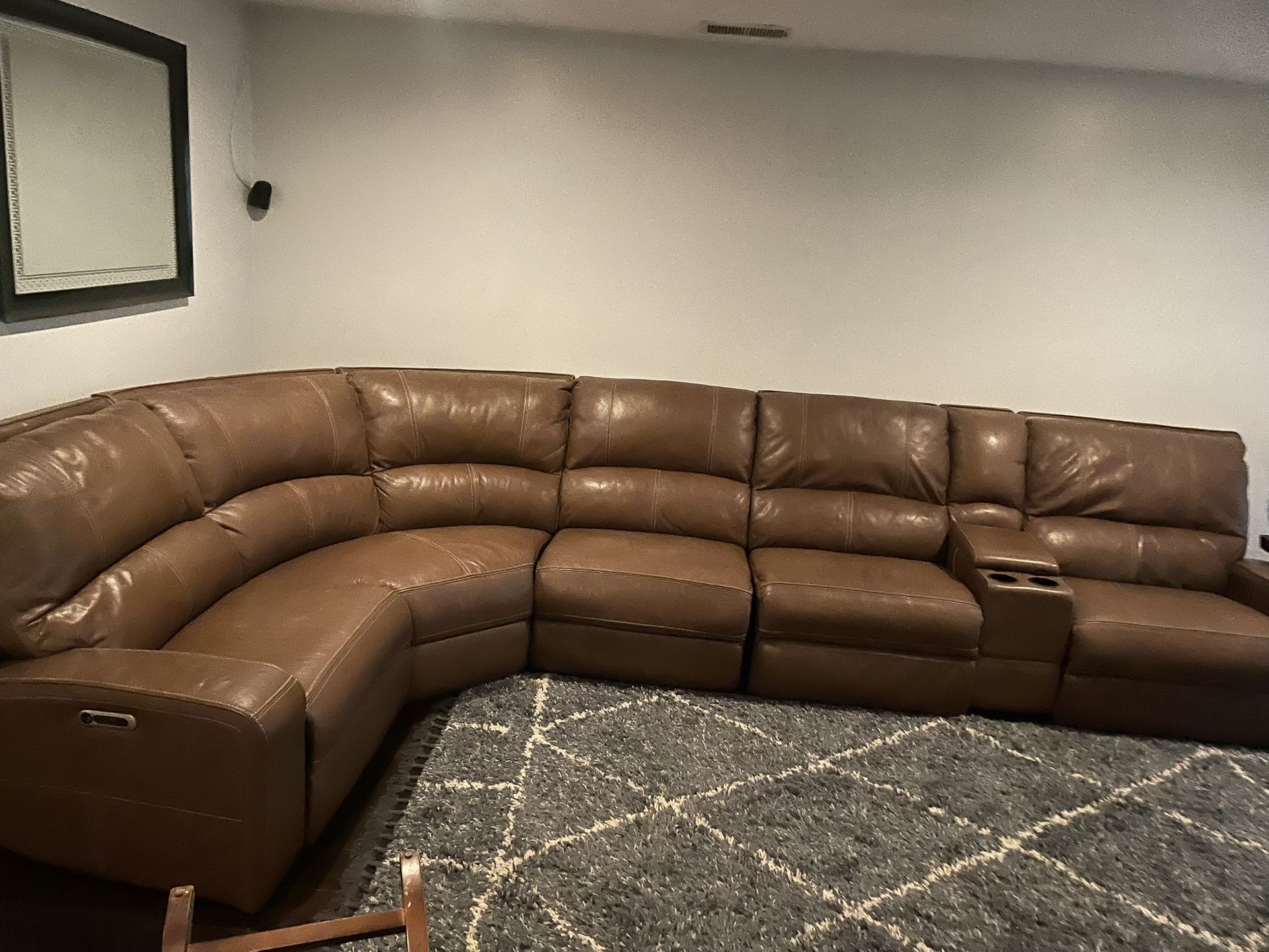 Sectional 3 Recliners
